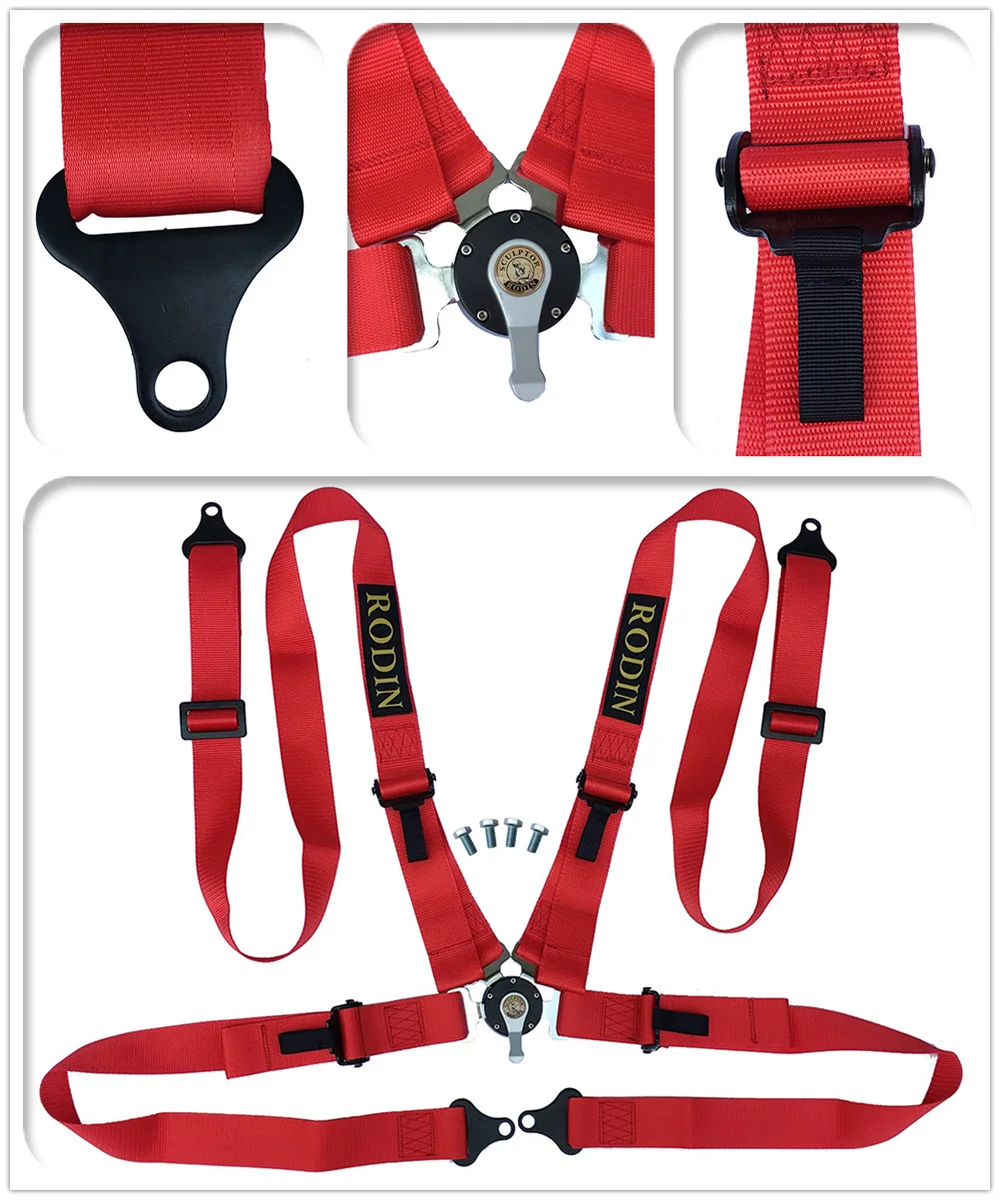 Новый автомобильный ремень безопасности для автогонок 2 дюйма 4 точки K8 4007|racing