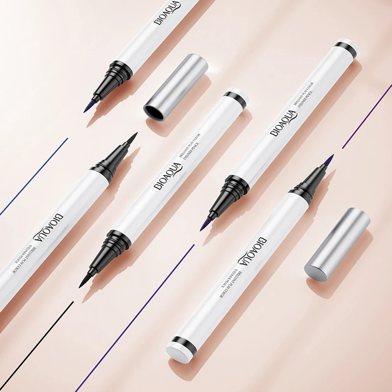 

4 Colors Liquid Eyeliner Pen Quick-Drying Long Lasting Charming Eyeliner Waterproof Not Easy to Take Off Makeup Make Up Tools
