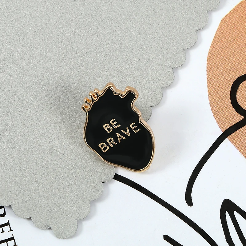 Мужские и женские эмалированные значки брошь панк|Броши| |