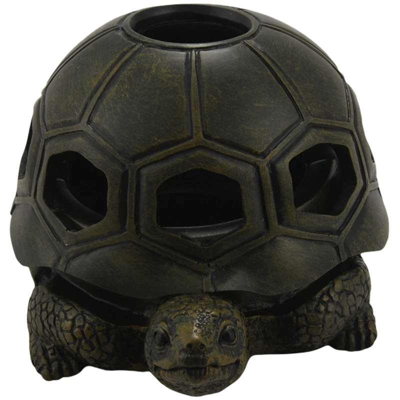

Creative Resin Turtle Smoke Cigarette Ash Tray Crafts Decoration Ashtray For Home Outdoor Office Car Boyfriend Gift Home Decorat