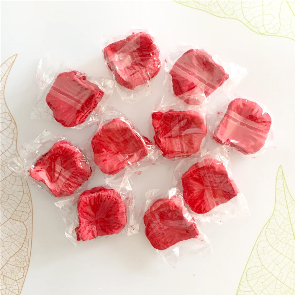 1000 шт. искусственные шелковые розы в виде лепестков|Искусственные и сухие цветы| |