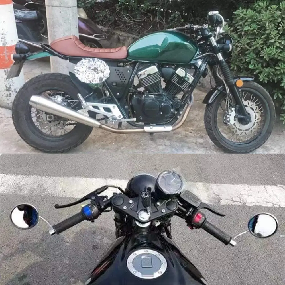 Зеркало заднего вида для мотоцикла 22 мм 7/8 дюйма E9 | Автомобили и мотоциклы