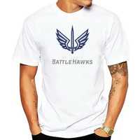 st louis battle hawks xlf logo t shirt black navy for men women gyms fitness tee shirt