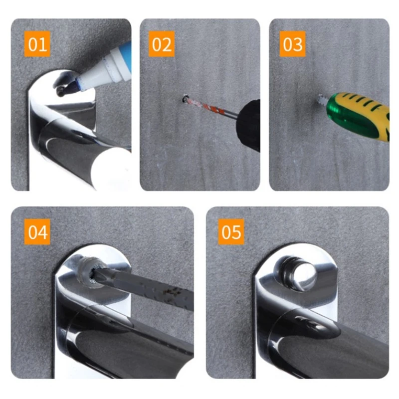 Тянущаяся Регулируемая вешалка для полотенец из нержавеющей стали 3-х уровневая