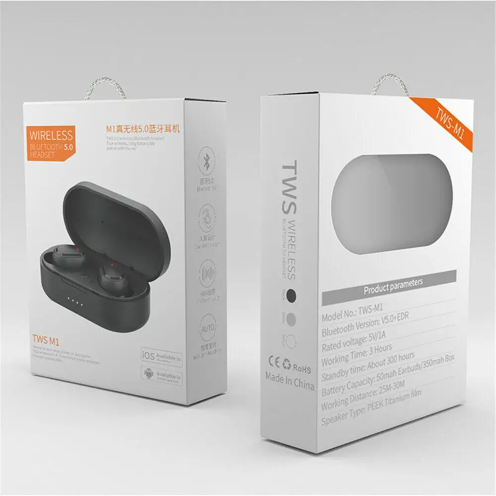 

TWS Wireless Earphones for Airdots Headset Bluetooth 5.0 Earphone Stereo Earbuds For Xiaomi Redmi Headphone