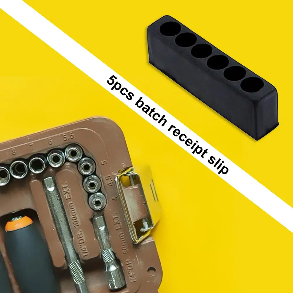 5 шт. держатель для отвертки мягкий и умеренный прочный пластиковый сверл с