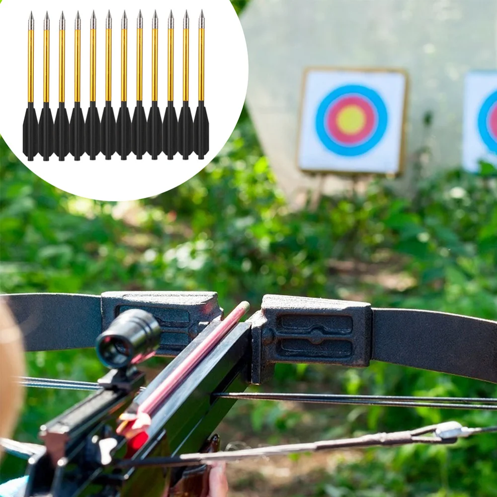 

24pcs 16CM Practical Arrows Durable Practice Arrows Shooting Accessories