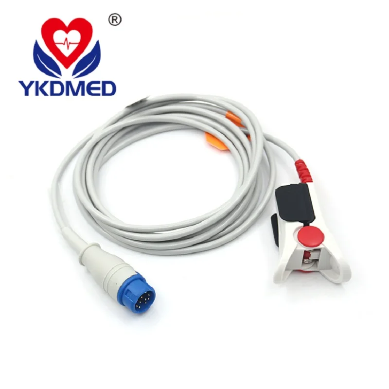 Горячая Распродажа! Новый стиль Spo2 сенсор для взрослых зажим пальцев 12pin/3m