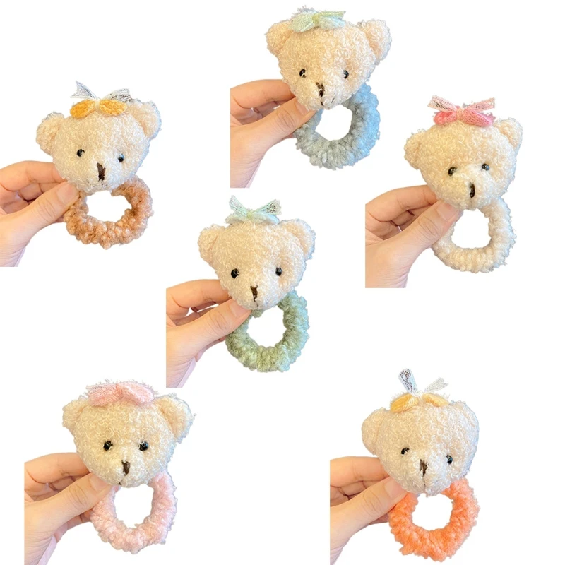 Красочные резинки для волос маленьких девочек эластичный держатель конского