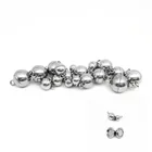 Прочная круглая магнитная застежка из нержавеющей стали, 5 комплектов, для самостоятельного изготовления браслетов, ожерелий, переходник, соединитель, аксессуары для изготовления ювелирных изделий