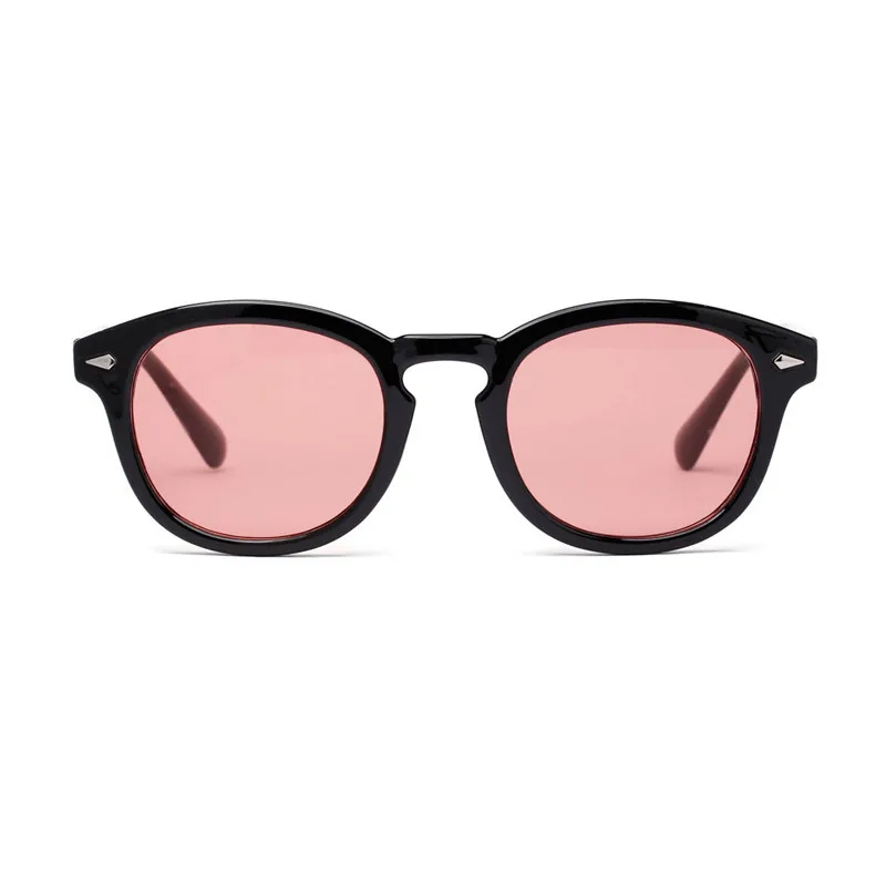 Цветные линзы солнцезащитные очки UV400 Мужские оттенки женские с заклепками