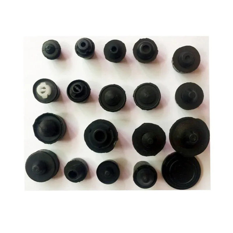 4 шт. универсальный резиновый Ударный Блок для багажника автомобиля задняя дверь