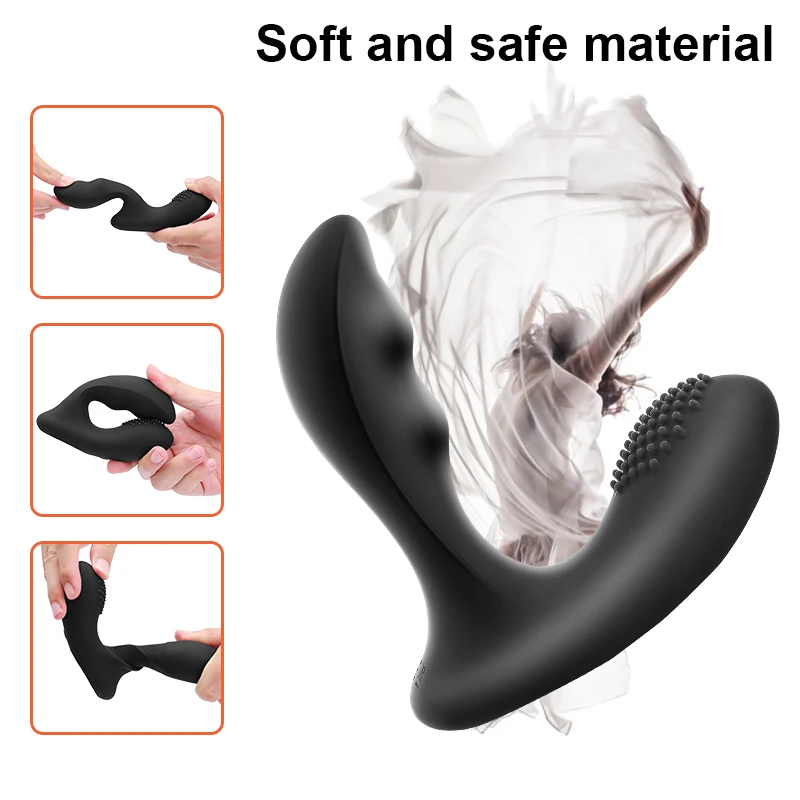 GUIMI простаты массажер вибратор для Для мужчин Анальная пробка мощный 12 Скорость