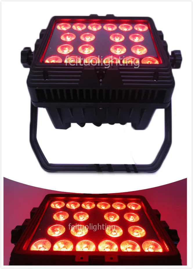 E-10x Outdoor use waterproof ip65 20*18w 6 in1 rgbwa+uv led wide wall washer light for stage chruch studio | Освещение