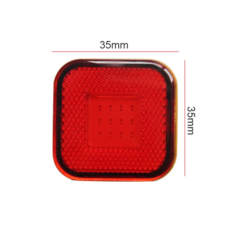 

LED Mountain Bike Tail Light USB Rechargeable Bicycle Rear Light Mini Cycling Safety Warning Lamp USB Rechargeable MTB Taillight
