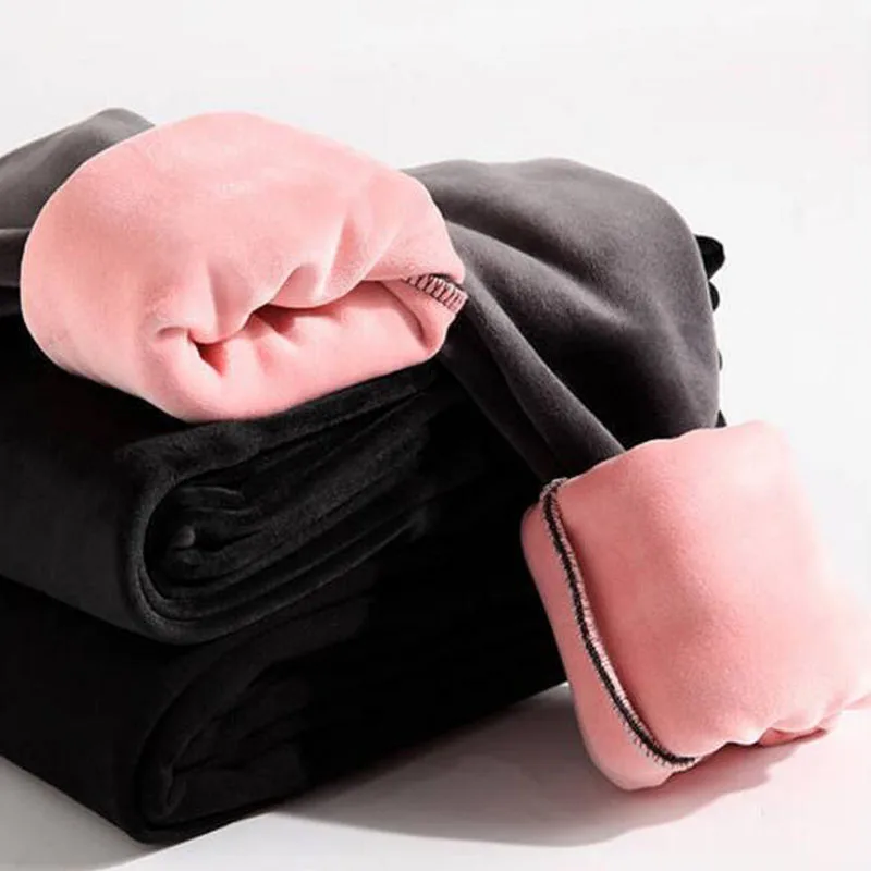 

Winter Thickening Maternity Legging Elastic Waist Belly Sports Cotton Casual Clothes For Pregnant Women Pregnancy Pencil Pants