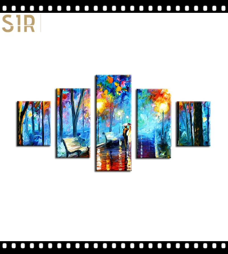 

Anime Movie Posters Wall Art 5 Pieces Canvas Painting Poster Pictures Home Decor Living Room HD Printed Poster Wall Painting