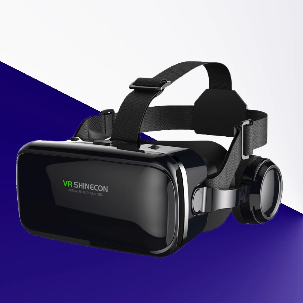 VR Очки виртуальной реальности шлем панорамный 3D захватывающая Регулируемая