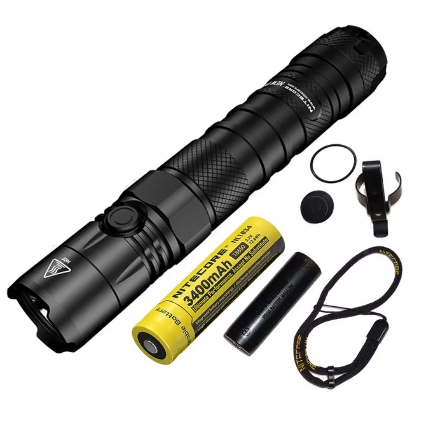 Новый тактический мини фонарик NITECORE P12 CREE XP L HD V6 1200 лм мощный светодиодный с