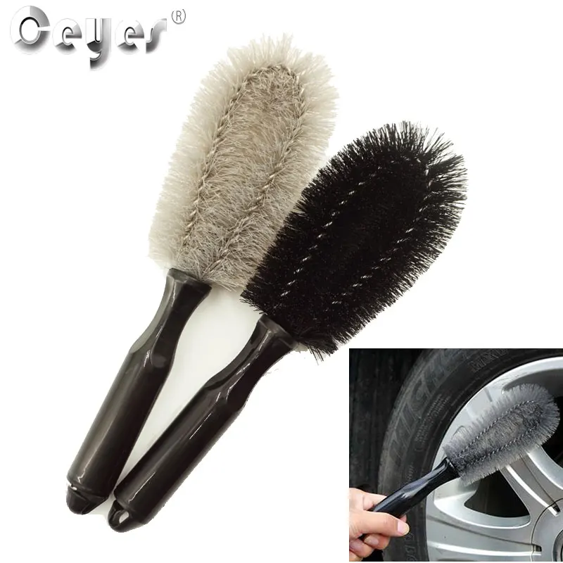 

Car Wheel Brush Tire Cleaning Brushes Tools Car Rim Scrubber Cleaner Car Detailing Car Wash Automobile Wheel Brush Car Cleaning