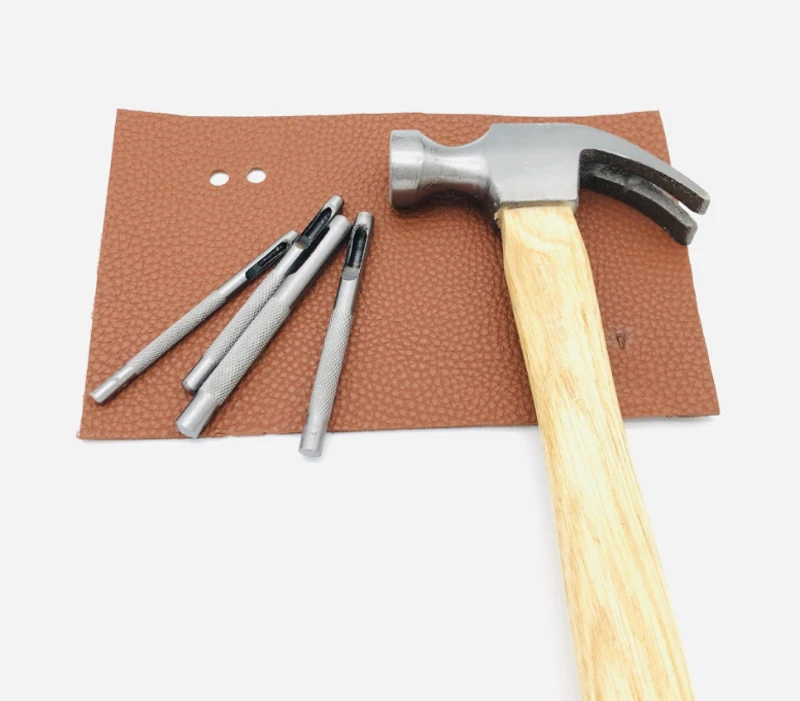 Круглый дырокол для пробивки отверстий в коже кожевенного ремесла 1 30 мм