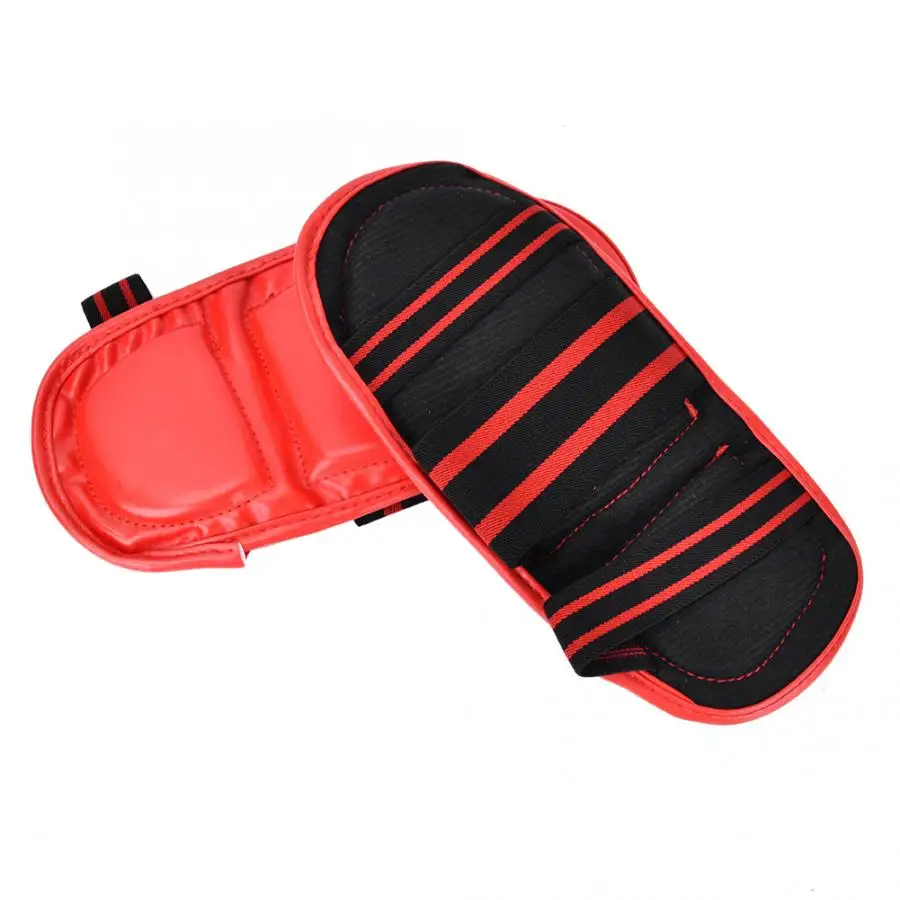 1 пара EVA Instep Guards защита для ног с эластичной лентой Sanda бокса ММА Муай Тай
