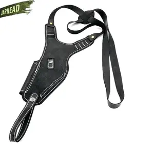 Кожаная кобура для подмышек, портативная противокражная Скрытая тактическая кобура, Регулируемая кожаная кобура для ручного пистолета