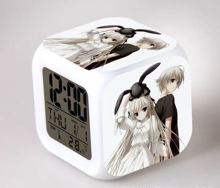 Аниме Yosuga no Sora часы Kasugano Haruka сексуальные девушки цифровой будильник экшн-фигурка