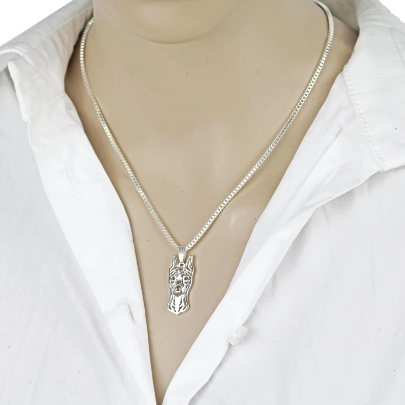 Миниатюрные ожерелья подвески Pinscher с укороченными ушками для собак