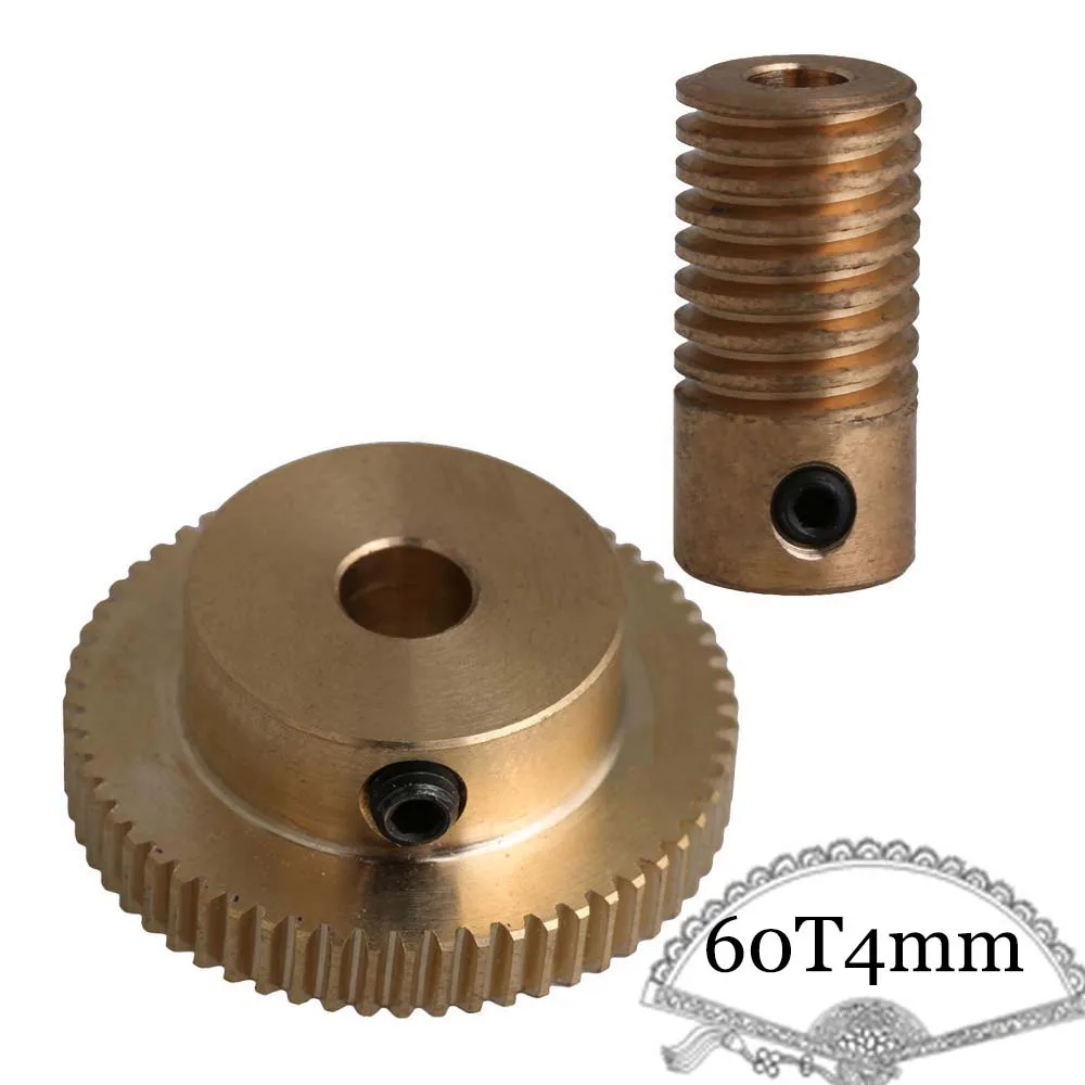 Желтый цвет на возраст от 4 мм Диаметр отверстия латунный червячный Шестерни вала