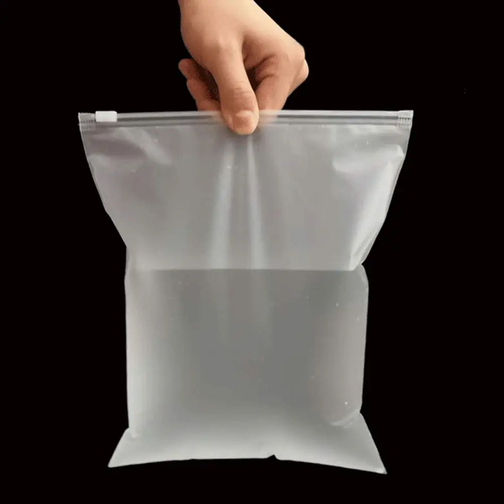 

50pcs Plastic Self Sealing Zip Lock Organizer Bags Thick Clear Ziplock Jewelry Earrings Packaging Travel Cosmetic Storage Bags