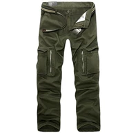2021 autumn winter new mens casual overalls men multi pocket casual plus size pants male fashion military tactical trousers