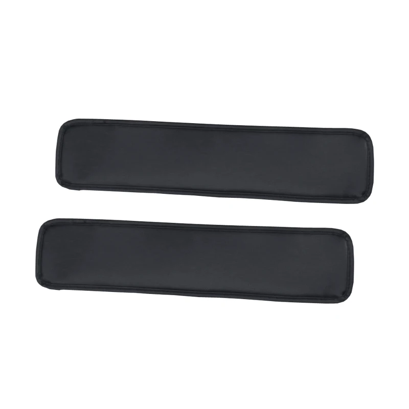 black 2 pcs small Lsrtw2017 для заднего сидения автомобиля, анти-kick коврик для Skoda Octavia a7 превосходные интерьер Молдинги аксессуары - Название цвета: black 2 pcs small