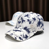 2021 new baseball cap ladies summer thin blue and white anti uv hats mens outdoor street fashion hip hop caps