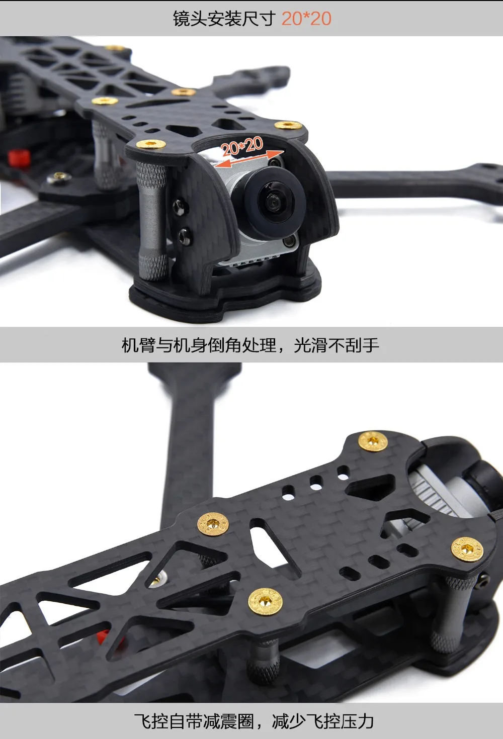 Адаптированная к DJI FPV sky end цифровая карта передачи GEPRC Mark4-HD5 FPV гоночный Дрон Квадрокоптер рамка
