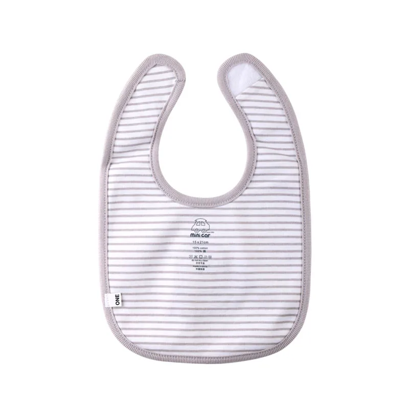

Baby bib multi-layer waterproof baby saliva towel baby bib newborn child rice pocket Velcro