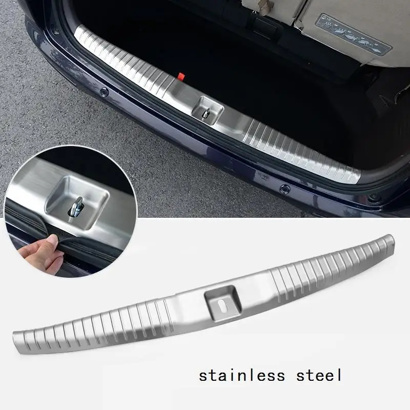 Car Body Trunk Rear Panels Foot Pedal Exterior Modified Chromium Automovil Bright Sequins Decoration Covers 18 FOR Honda Elysion |