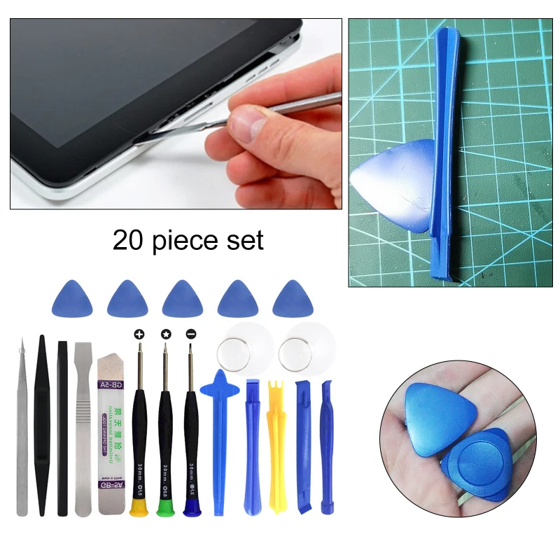 

20/22PCS Disassemble Tools Mobile Phone Repair Tools Kit Spudger Pry Opening Tool Screwdriver Set For For iPhone Hand Tools Set
