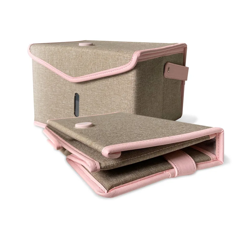 

Hongxu Light Multi-functional UVC Ultravioletray Sterilization Sterilization Container Portable Folding Oxford Cloth Storage Bo