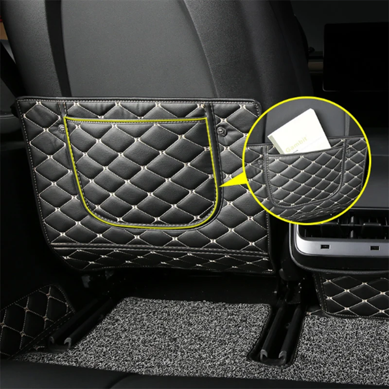 Comprare Tappetino Interno Anti-calcio Per Auto Tappetino Protettivo Per Seggiolino Auto Nero Anti Sporco Auto Anti Bambini Kick Pad Per Accessori Tesla Modello 3