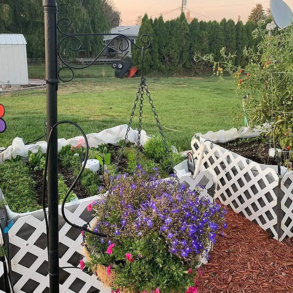 Кованые железные художественные крючки Подвесная подставка для растений крючок