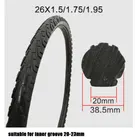 Велосипедная шина 26, подходит для 26*1,9526*2,12526*1,50, шина с фиксированным накачиванием, сплошная Шестерня для горного велосипеда, 1 шт.