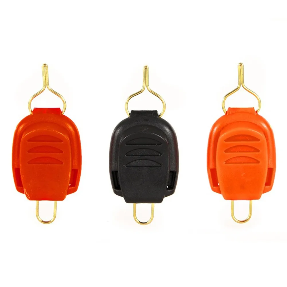 

5pcs Fishing Line Stopper Baitcasting Reel Fish Line Holder Stop Buckle Keeper Strand Pin Clip Three-color Optional Threader