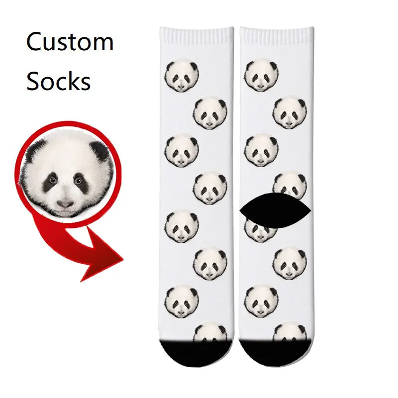 

Top-selling Custom 3D Printed Socks Drop Shipping Long Cotton Socks Wholesale DIY Socks Print Pic or Text Party Clothing Supplie
