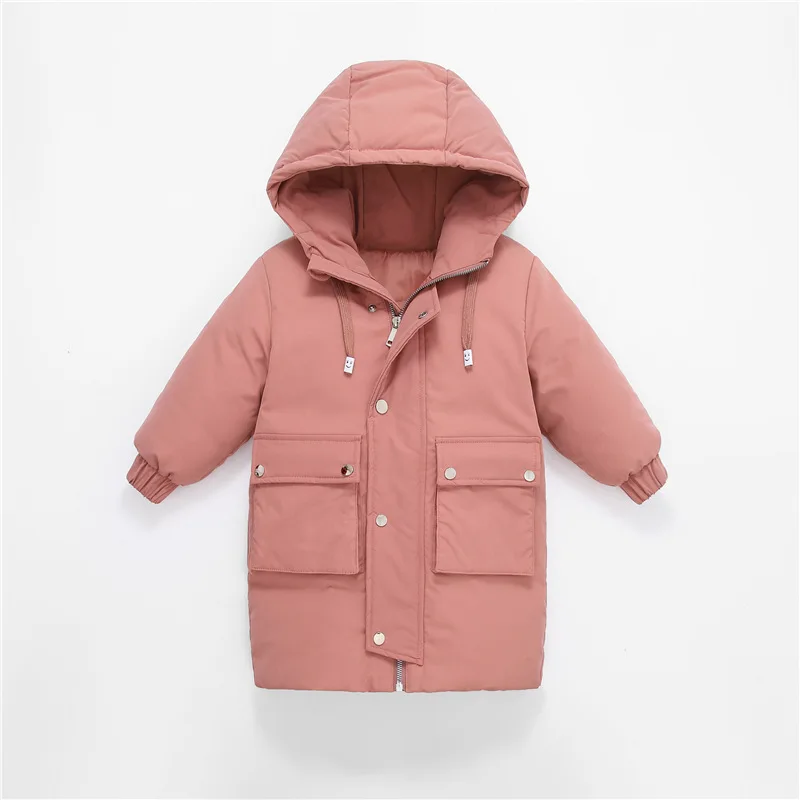 

boys winter coat long-style down jacket children winter jacket kids' down girls outwear toddler girl winter clothes