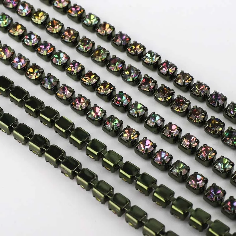 Регулируемая цепочка для аксессуаров салона красоты 10 ярдов|Стразы| |