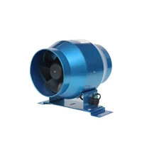 4-inch exhaust fan, air flow booster air ventilator, stepless speed control fan, ducted ventilation air extractor