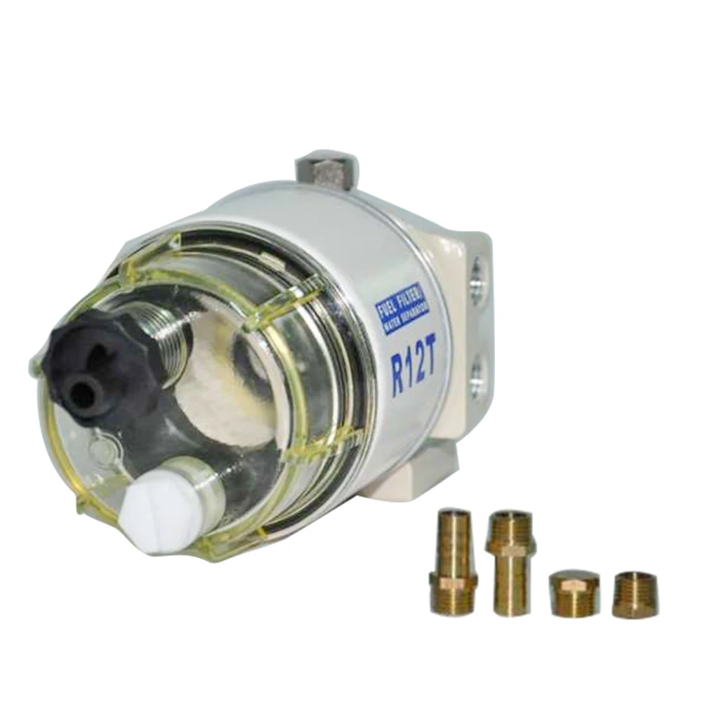 Топливный/Водяной сепаратор R12T дизельный двигатель для Racor 140R 120AT S3240 NPT ZG1/4 19