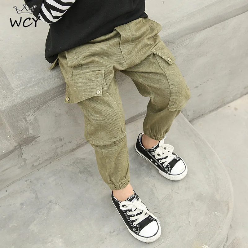 

Брюки-карго для мальчиков 2-6 лет, с эластичным поясом