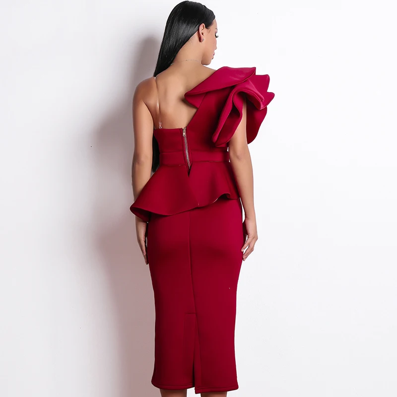 INDRESSME новые женские сексуальные однотонные вечерние платья без рукавов с открытыми плечами и бантом